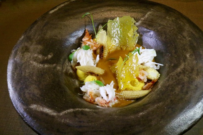 4 etimo King Crab, BisquE de NEcoras y MaIz - 1